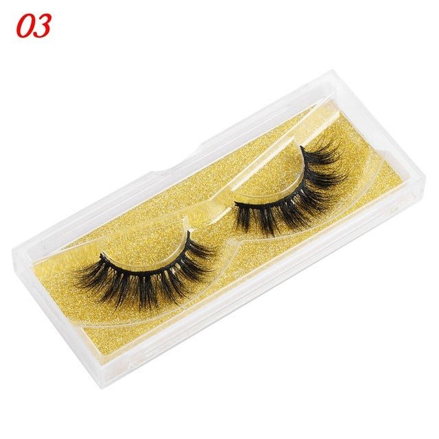 Mink Eyelashes 25mm Wispy Fluffy Fake Lashes - Sweet Essence0