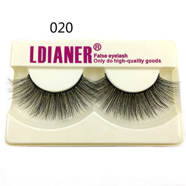Mink Eyelashes 25mm Wispy Fluffy Fake Lashes - Sweet Essence0