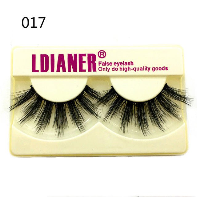 Mink Eyelashes 25mm Wispy Fluffy Fake Lashes - Sweet Essence0