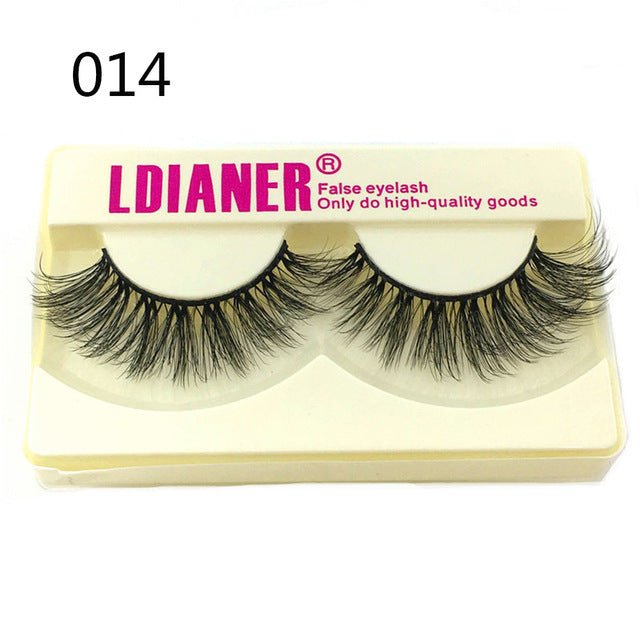 Mink Eyelashes 25mm Wispy Fluffy Fake Lashes - Sweet Essence0