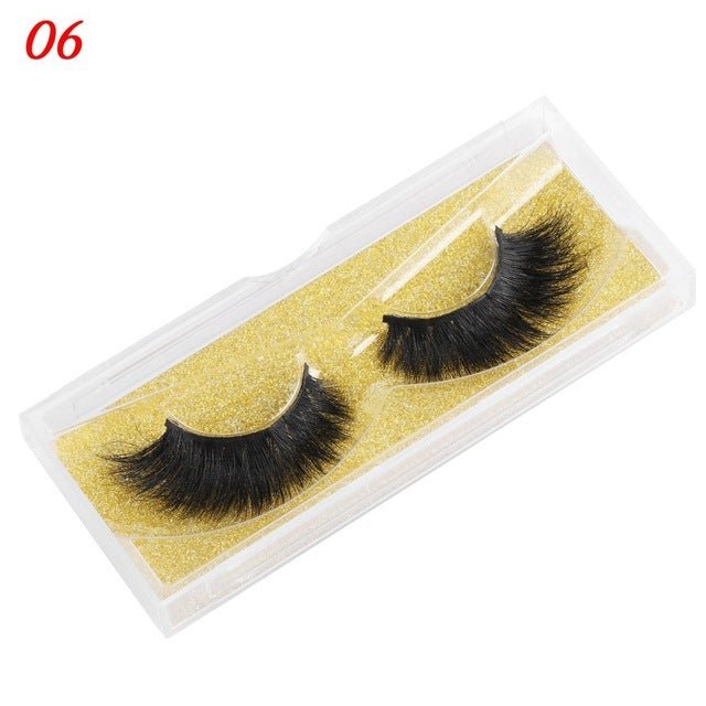 Mink Eyelashes 25mm Wispy Fluffy Fake Lashes - Sweet Essence0