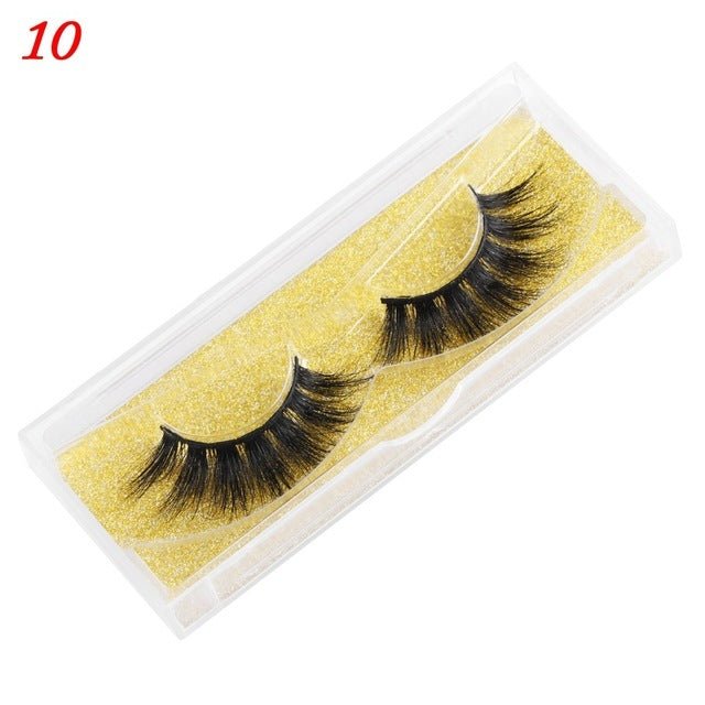 Mink Eyelashes 25mm Wispy Fluffy Fake Lashes - Sweet Essence0