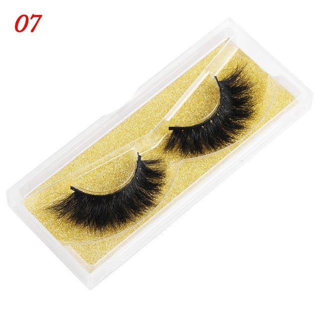 Mink Eyelashes 25mm Wispy Fluffy Fake Lashes - Sweet Essence0