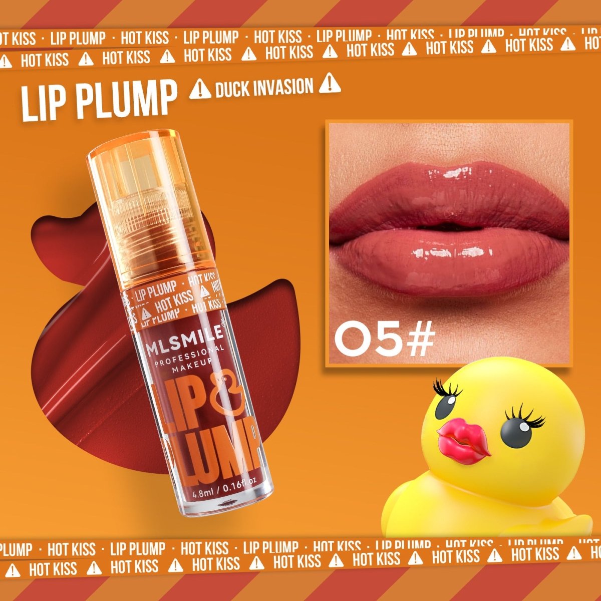 6 Color Duckbill Plump Lips Lip Guard Lip Gloss - Sweet EssenceLip Gloss