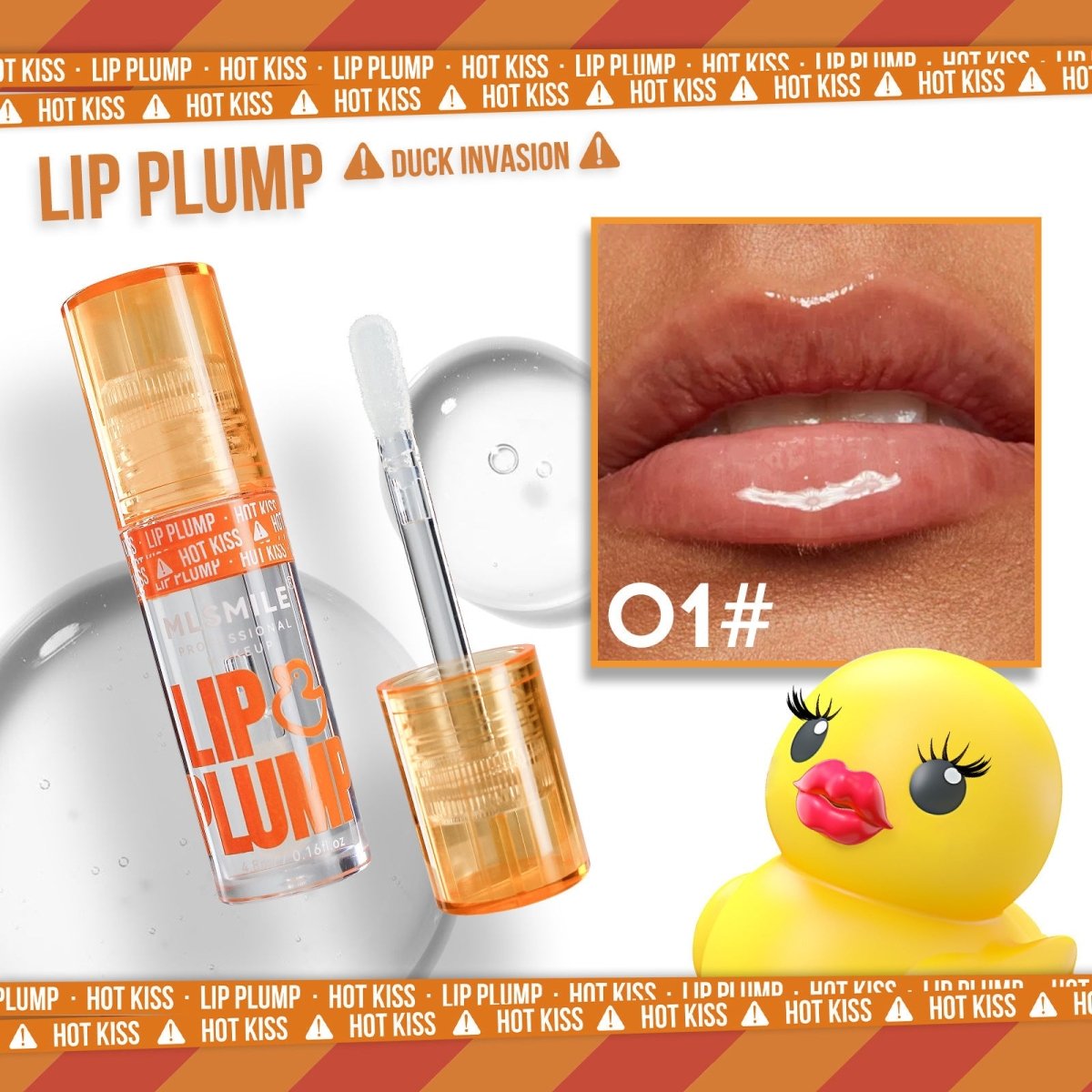 6 Color Duckbill Plump Lips Lip Guard Lip Gloss - Sweet EssenceLip Gloss