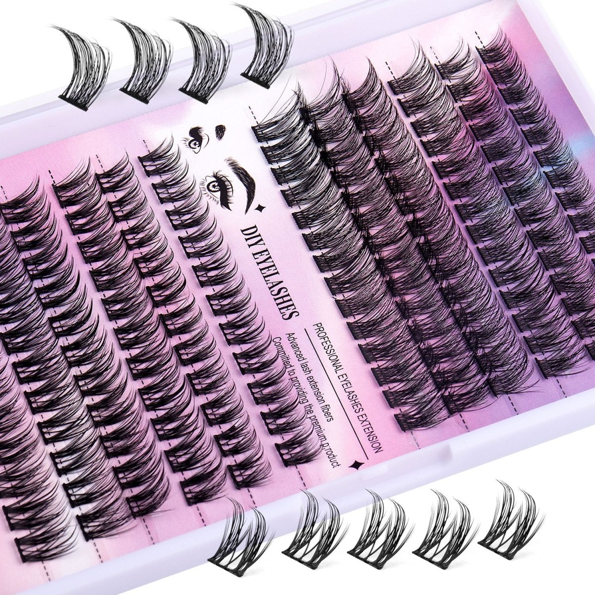 12 Rows Of 150 Segmented Lashes In Clusters - Sweet Essence4