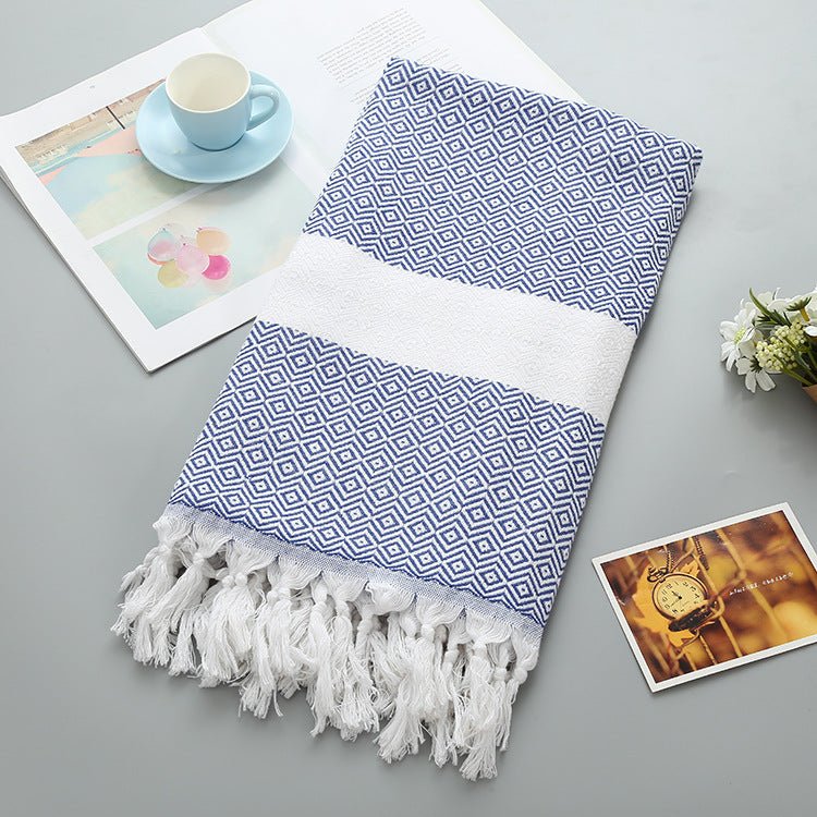 Turkish fringed beach towel - Sweet Essencebeach towel