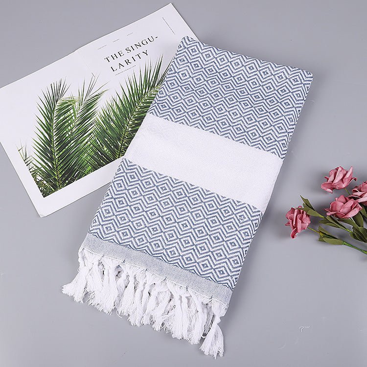 Turkish fringed beach towel - Sweet Essencebeach towel