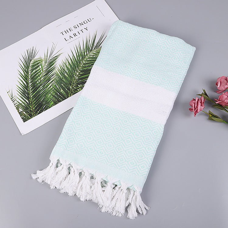 Turkish fringed beach towel - Sweet Essencebeach towel