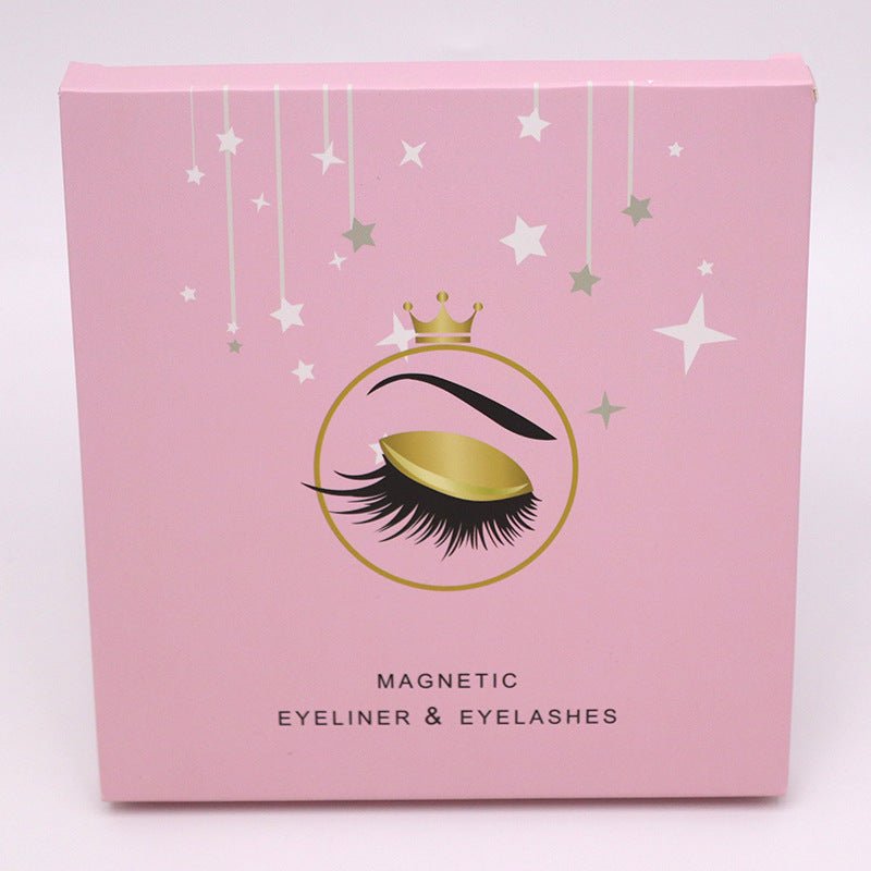 Magnetic Eyelashes Eyeliner Set Long Lasting False Mink Waterproof Eye Lashes Extension Reusable Beauty Makeup Tool - Sweet Essence0