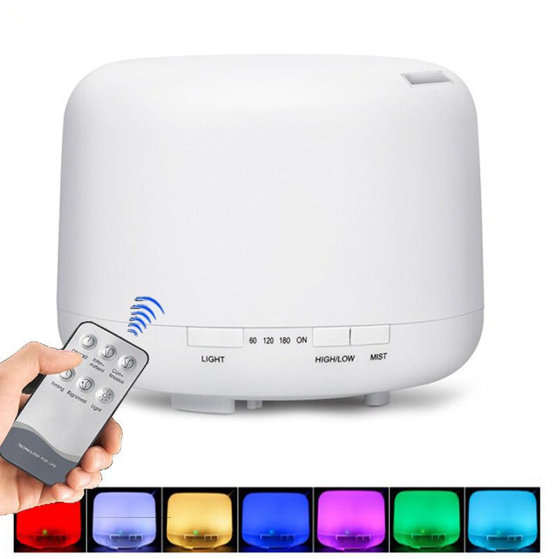 New 500Ml Aroma Diffuser Ultrasonic Home Mute Air Purification Humidifier Aroma Source Manufacturer - Sweet Essencescented oils