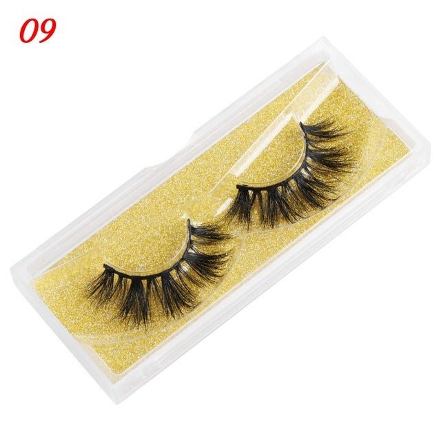 Mink Eyelashes 25mm Wispy Fluffy Fake Lashes - Sweet Essence0