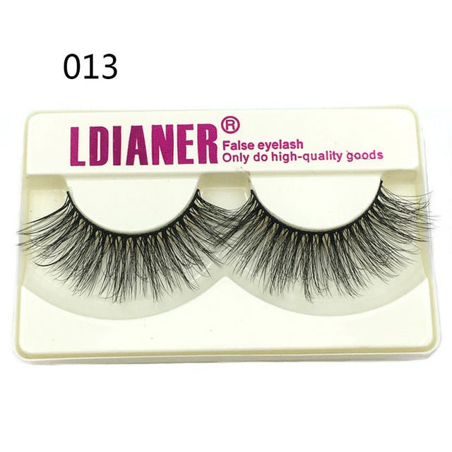 Mink Eyelashes 25mm Wispy Fluffy Fake Lashes - Sweet Essence0