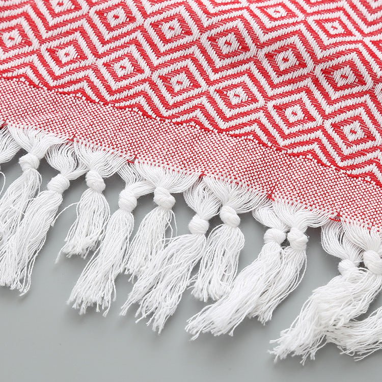 Turkish fringed beach towel - Sweet Essencebeach towel