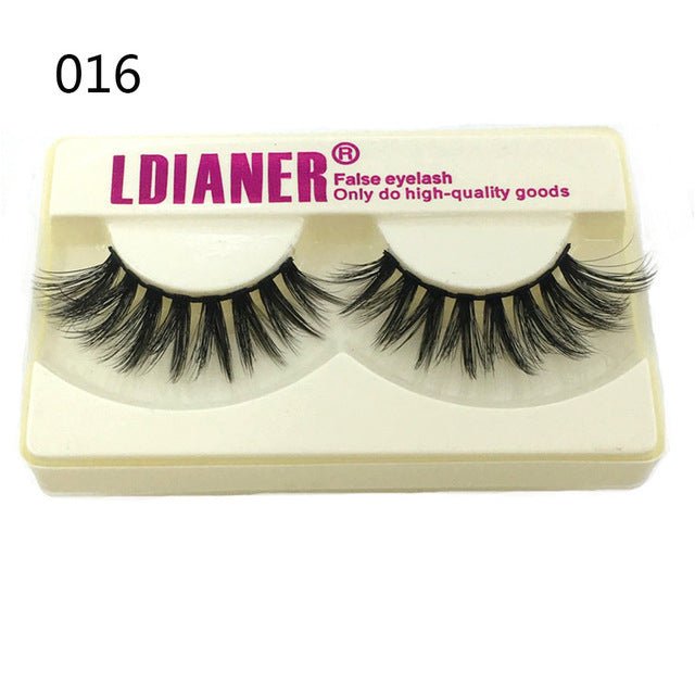 Mink Eyelashes 25mm Wispy Fluffy Fake Lashes - Sweet Essence0