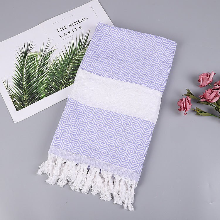Turkish fringed beach towel - Sweet Essencebeach towel