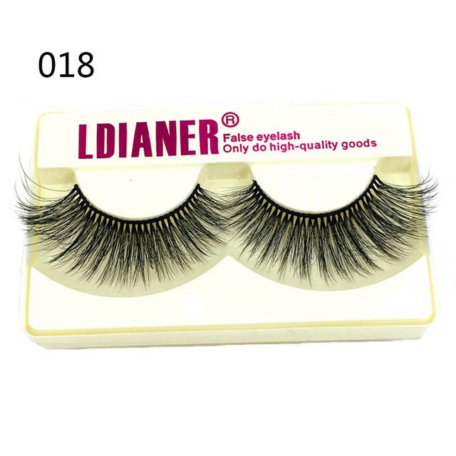 Mink Eyelashes 25mm Wispy Fluffy Fake Lashes - Sweet Essence0