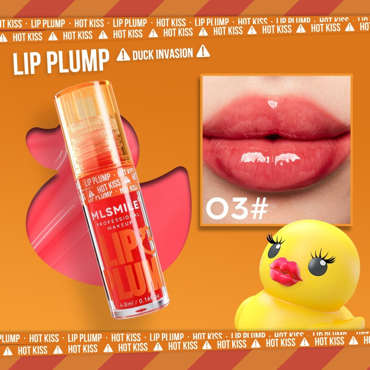 6 Color Duckbill Plump Lips Lip Guard Lip Gloss - Sweet EssenceLip Gloss