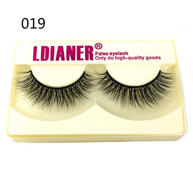 Mink Eyelashes 25mm Wispy Fluffy Fake Lashes - Sweet Essence0