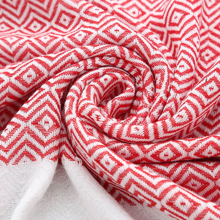 Turkish fringed beach towel - Sweet Essencebeach towel