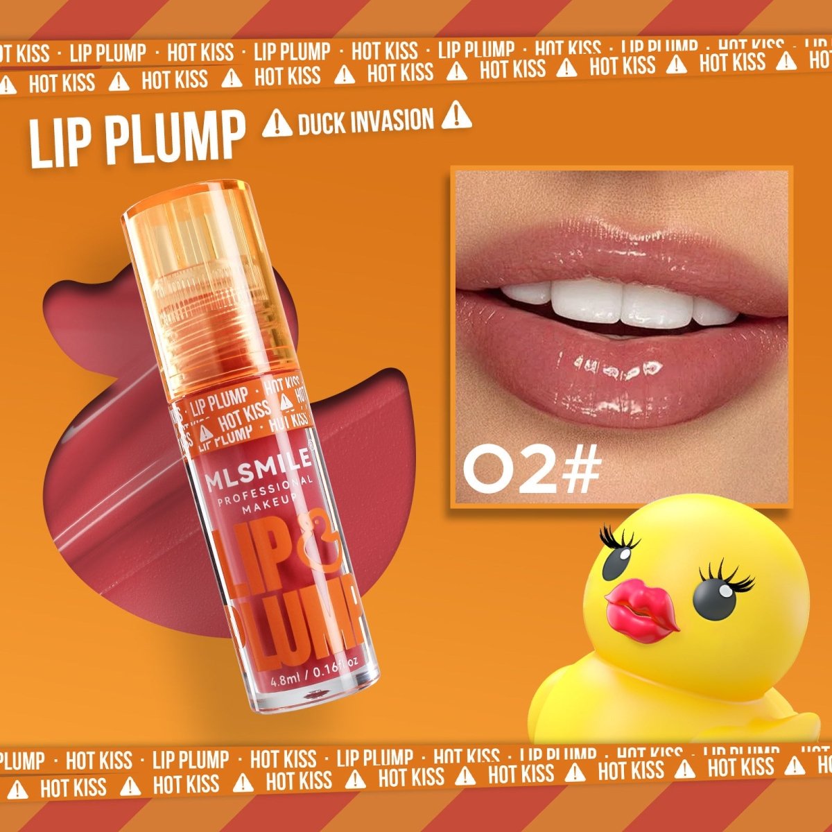 6 Color Duckbill Plump Lips Lip Guard Lip Gloss - Sweet EssenceLip Gloss