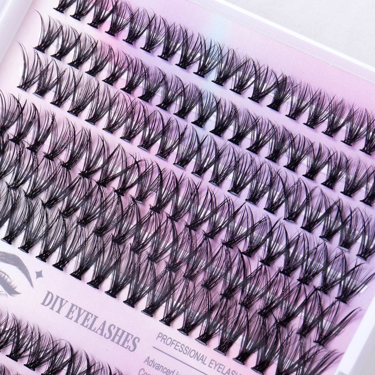 12 Rows Of 30D Plus 40D Clusters Of 240 Segmented Lashes Set - Sweet Essence4
