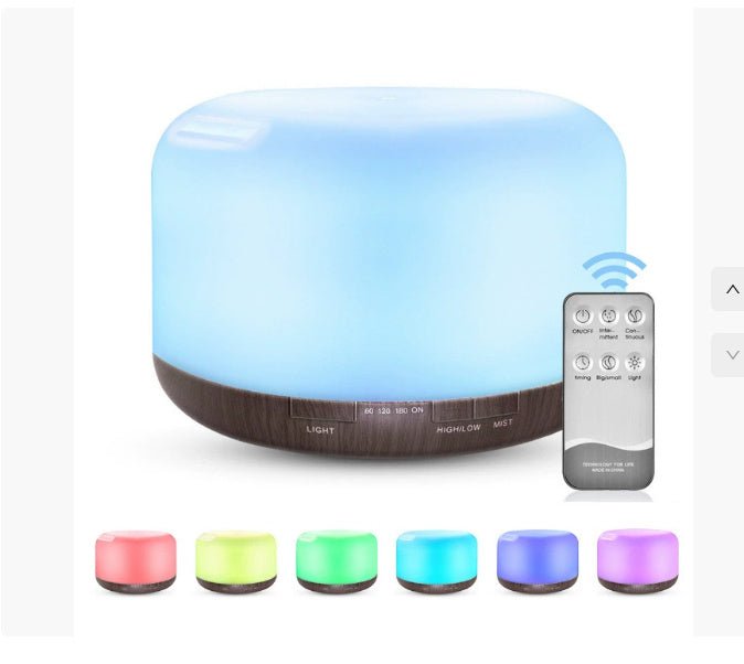 New 500Ml Aroma Diffuser Ultrasonic Home Mute Air Purification Humidifier Aroma Source Manufacturer - Sweet Essencescented oils