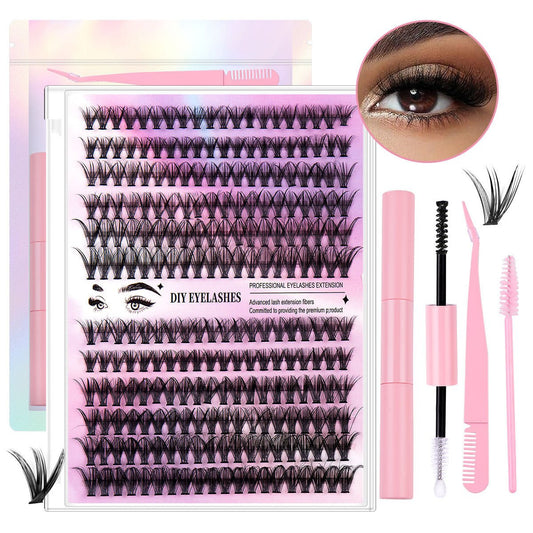 12 Rows Of 30D Plus 40D Clusters Of 240 Segmented Lashes Set - Sweet Essence4